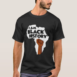 Ich bin schwarzer Geschichtsmonat, afrikanischer a T-Shirt