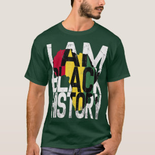 Ich bin schwarzer Geschichtsmonat, afrikanischer a T-Shirt