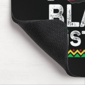 Ich bin Schwarzer Geschichtsmonat Afrikanischer St Mousepad (Ecke)