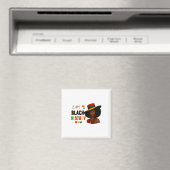 Ich bin Schwarzer Geschichtsmonat Afroamerikanerin Magnet (In Situ (Geschirrspüler))