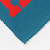 Ich bin Schwarzer Geschichtsmonat Afroamerikanisch Fleecedecke (Ecke)