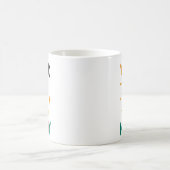 Ich bin Schwarzer Geschichtsmonat Afroamerikanisch Kaffeetasse (Mittel)
