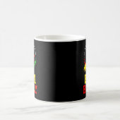 Ich bin Schwarzer Geschichtsmonat Afroamerikanisch Kaffeetasse (Mittel)