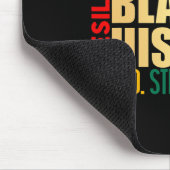 Ich bin schwarzer Geschichtsmonat amerikanischer a Mousepad (Ecke)