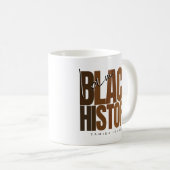 Ich bin schwarzer Geschichtsmonat, der den Afroame Kaffeetasse (VorderseiteRechts)