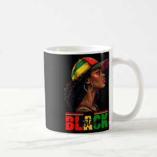 Ich bin Schwarzer Geschichtsmonat Loc'd Mädchen Sc Kaffeetasse