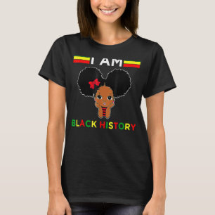 Ich bin schwarzer Monat der starke afrikanische Kö T-Shirt
