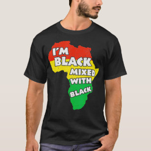 Ich bin Schwarzgeschichte Monat Geschenk Afrikanis T-Shirt