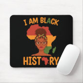 Ich bin Schwarzgeschichte Muttertag 19. Mousepad (Mit Mouse)