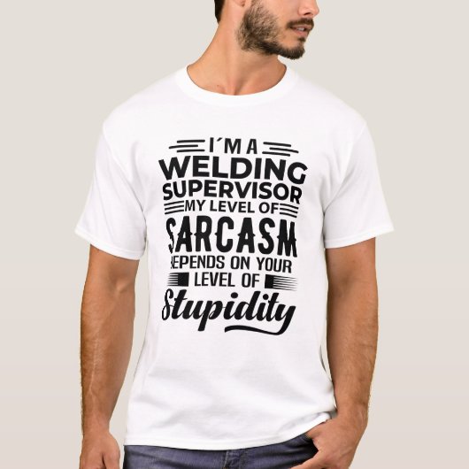 Ich bin Schweissleiter T-Shirt (Vorderseite)