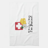 Ich bin Schweizer! Handtuch (Vertikal)