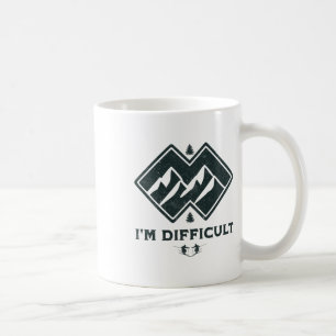 Ich bin schwer doppelt schwarze Diamanten Funny Sk Kaffeetasse