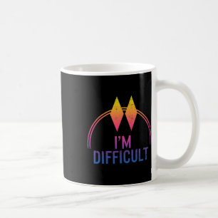 Ich bin schwer doppelt schwarze Diamanten Ski-Trac Kaffeetasse