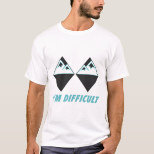 Ich bin schwer Ski Double Black Diamonds Colorado T-Shirt