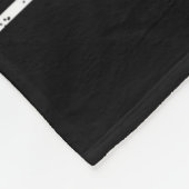 Ich bin Schwierig Lustig Doppelte Schwarze Diamant Fleecedecke (Ecke)