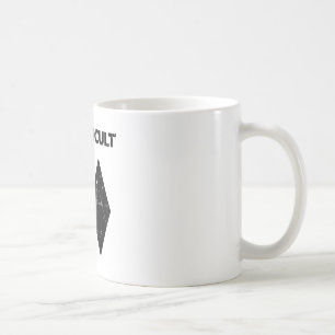 Ich bin Schwierig Lustig Doppelte Schwarze Diamant Kaffeetasse