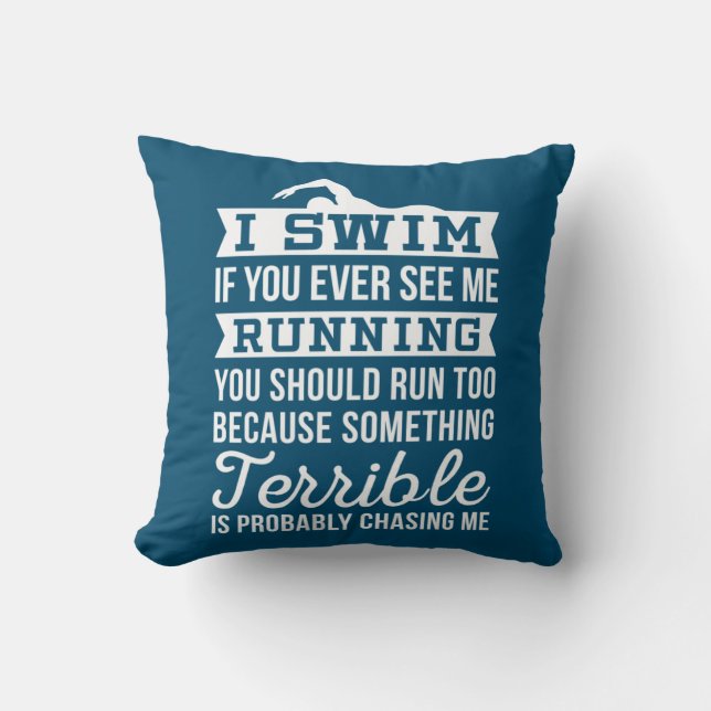 Ich bin schwimmend kissen (Vorderseite)