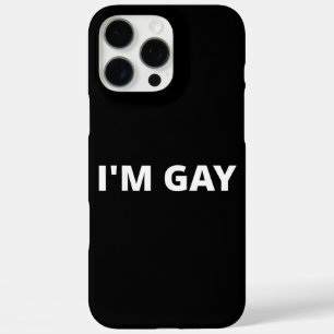 Ich bin schwul iPhone 16 pro max hülle
