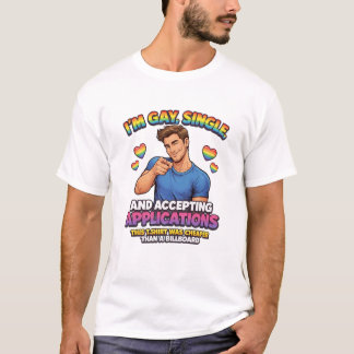 Ich bin schwul, Single, CheaperThan Billboard T-Shirt