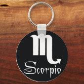 Ich bin Scorpio Schlüsselanhänger (Vorderseite)