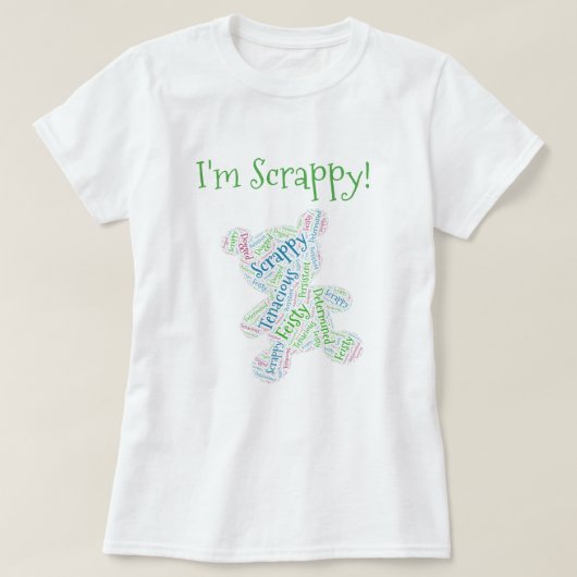 Ich bin Scrappy T-Shirt (Design vorne)
