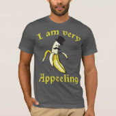 Ich bin sehr appetitlich - Bananenpun T-Shirt (Vorderseite)