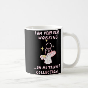 Ich bin sehr beschäftigt mit meiner Schmucksammlun Kaffeetasse