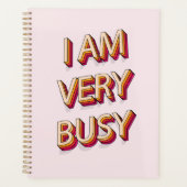 Ich bin sehr beschäftigt planer (Vorderseite)