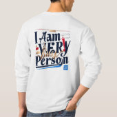 Ich bin sehr beschäftigt T - Shirt (Rückseite)