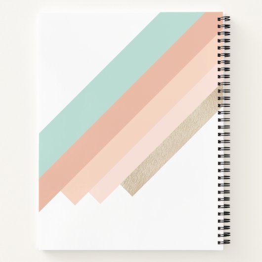 "Ich bin sehr beschäftigt" Trendy Gold Script Mode Notizblock (Rückseite)