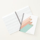 "Ich bin sehr beschäftigt" Trendy Gold Script Mode Notizblock (Innenseite)