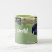 Ich bin sehr durstig zweifarbige tasse (Mittel)