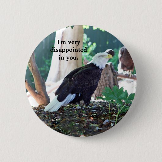 Ich bin sehr enttäuscht button (Vorderseite)