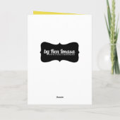 Ich bin sehr Sorry Cards Karte (Rückseite)