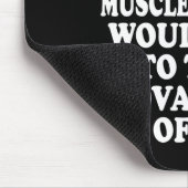 Ich bin sehr verletzlich Rn Funny Meme Gym Mousepad (Ecke)