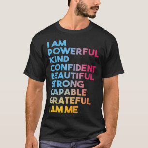 Ich bin sehr zuversichtlich schöne starke Kapelle T-Shirt