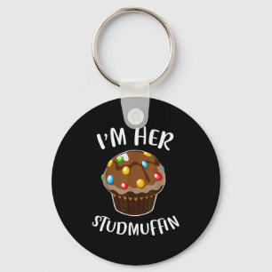 Ich bin sein Cupcake, ich bin ihr Studmuffin Valen Schlüsselanhänger