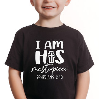 Ich bin sein Meisterwerk Ephesianer 2:10 Baby Kid T-shirt