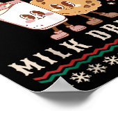 Ich bin sein Milchtrinker Weihnachten Weihnachten Poster (Ecke)