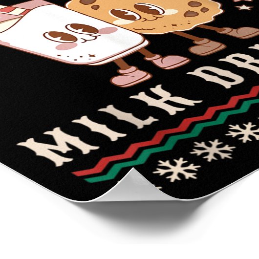 Ich bin sein Milchtrinker Weihnachten Weihnachten  Poster (Ecke)