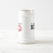 Ich bin Seine Frau. Bierglas (Mittel)