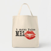 Ich bin Seine Frau. Tragetasche (Vorne)