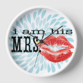 Ich bin Seine Frau. Wanduhr (Vorderseite)