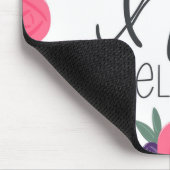 Ich bin seine Freude, Florals Mousepad zu leuchten (Ecke)