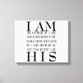 Ich bin seine Leinwand (Vorderseite)