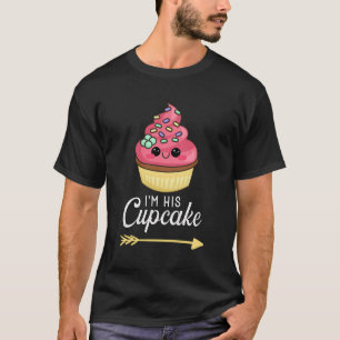 Ich bin seine Partner für das Cupcake Couple Relat T-Shirt