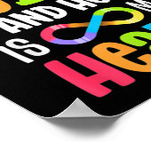 Ich bin seine Stimme, er ist meine Vorstufe zur Au Poster (Ecke)