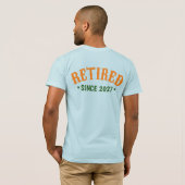Ich bin seit 2027 im Ruhestand T-Shirt (Schwarz voll)
