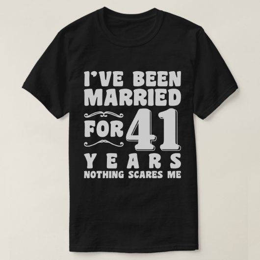 Ich bin seit 41 Jahren Verheiratet, als ich ein Pa T-Shirt (Design vorne)