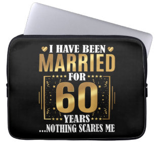 Ich bin seit 60 Jahren Verheiratet, 60. Hochzeit Laptopschutzhülle